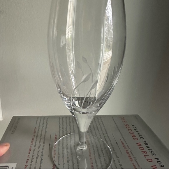 Pilsner Two Cristal D’Arques Nova 16 oz Crystal Iced Tea Beverage Glass 8” Tall - Picture 4 of 12